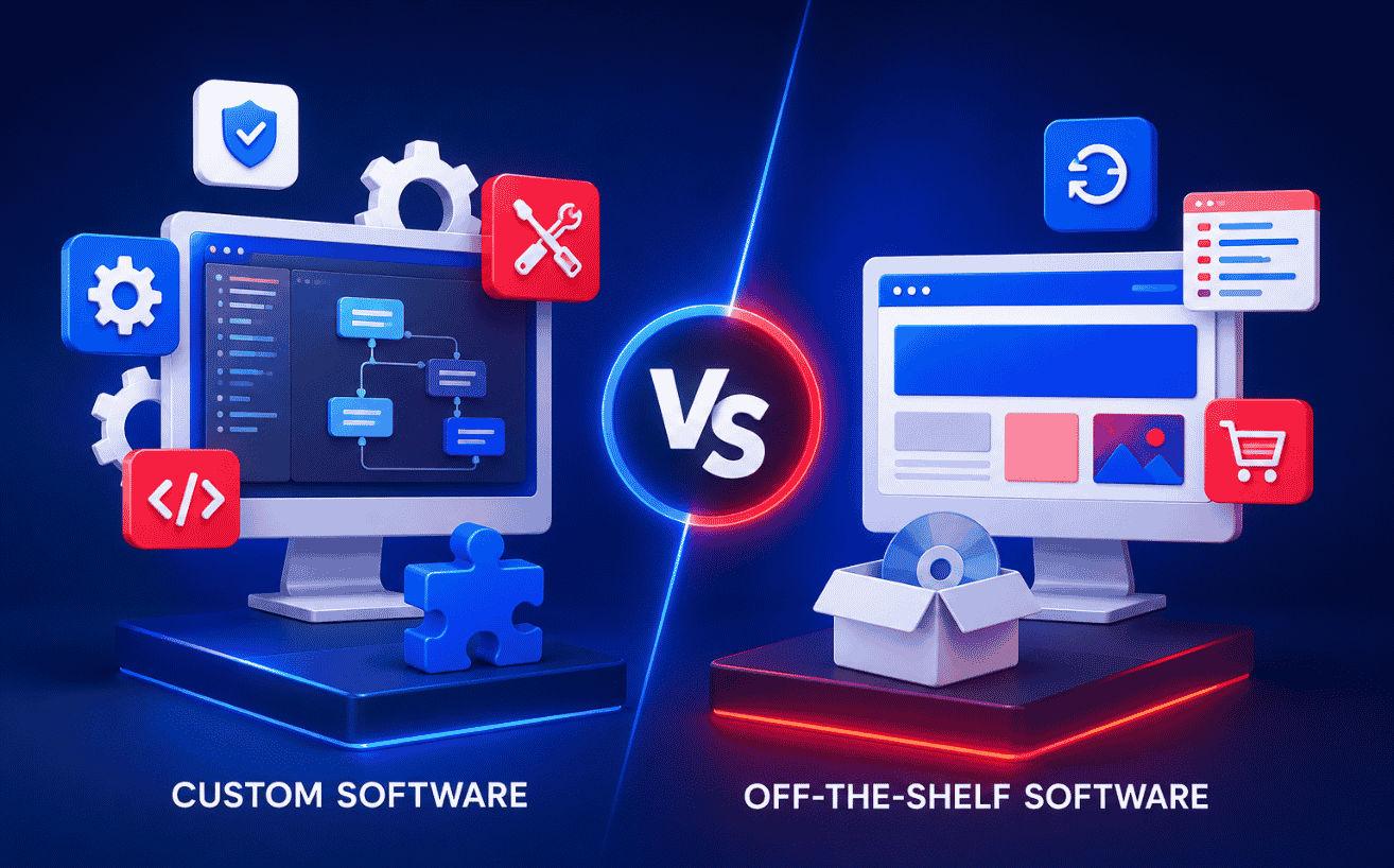 Custom Software vs Off-the-Shelf Software: Which Is Better for Businesses?